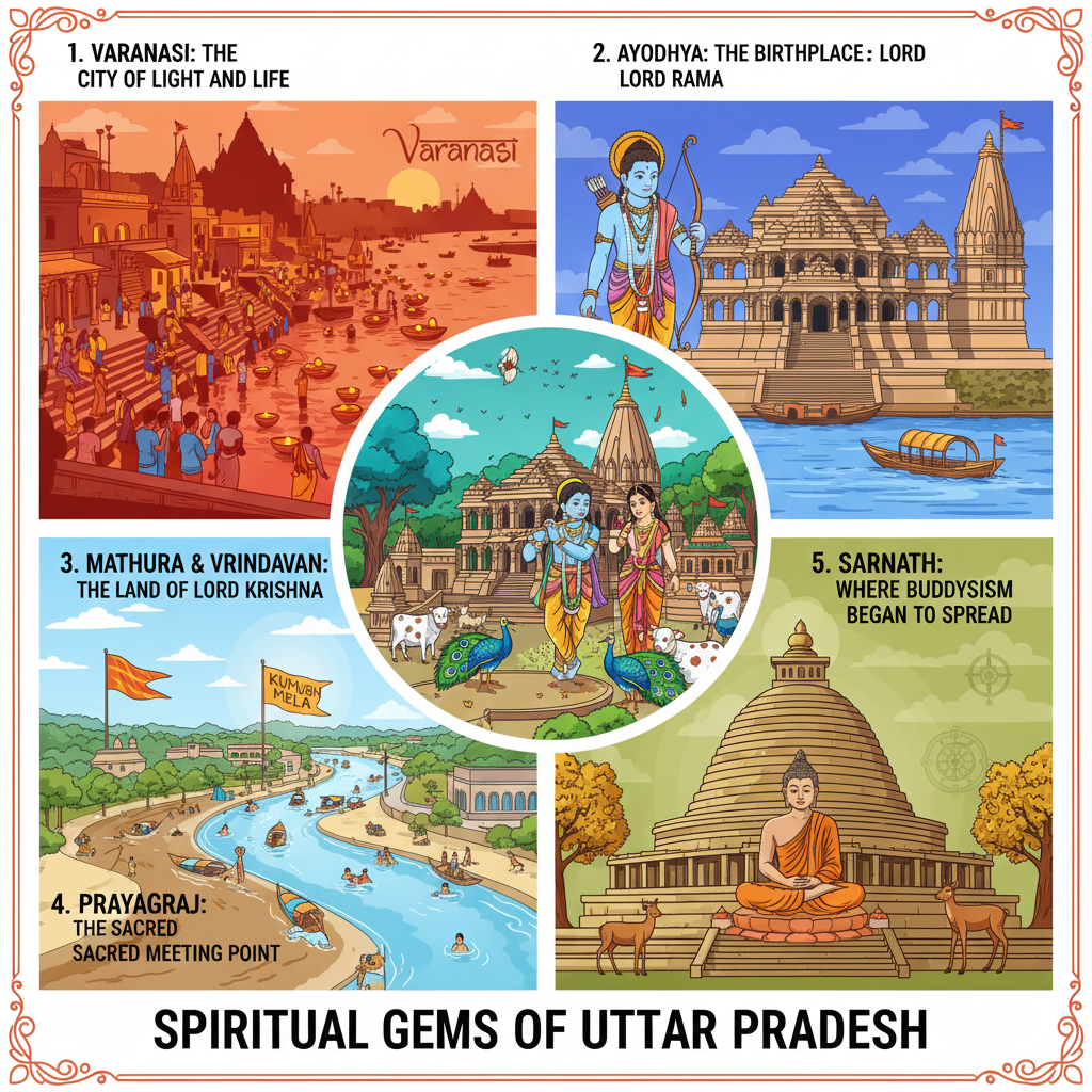 Spiritual Gems Of Uttar Pradesh